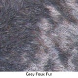 Grey Faux Fur Fabric
